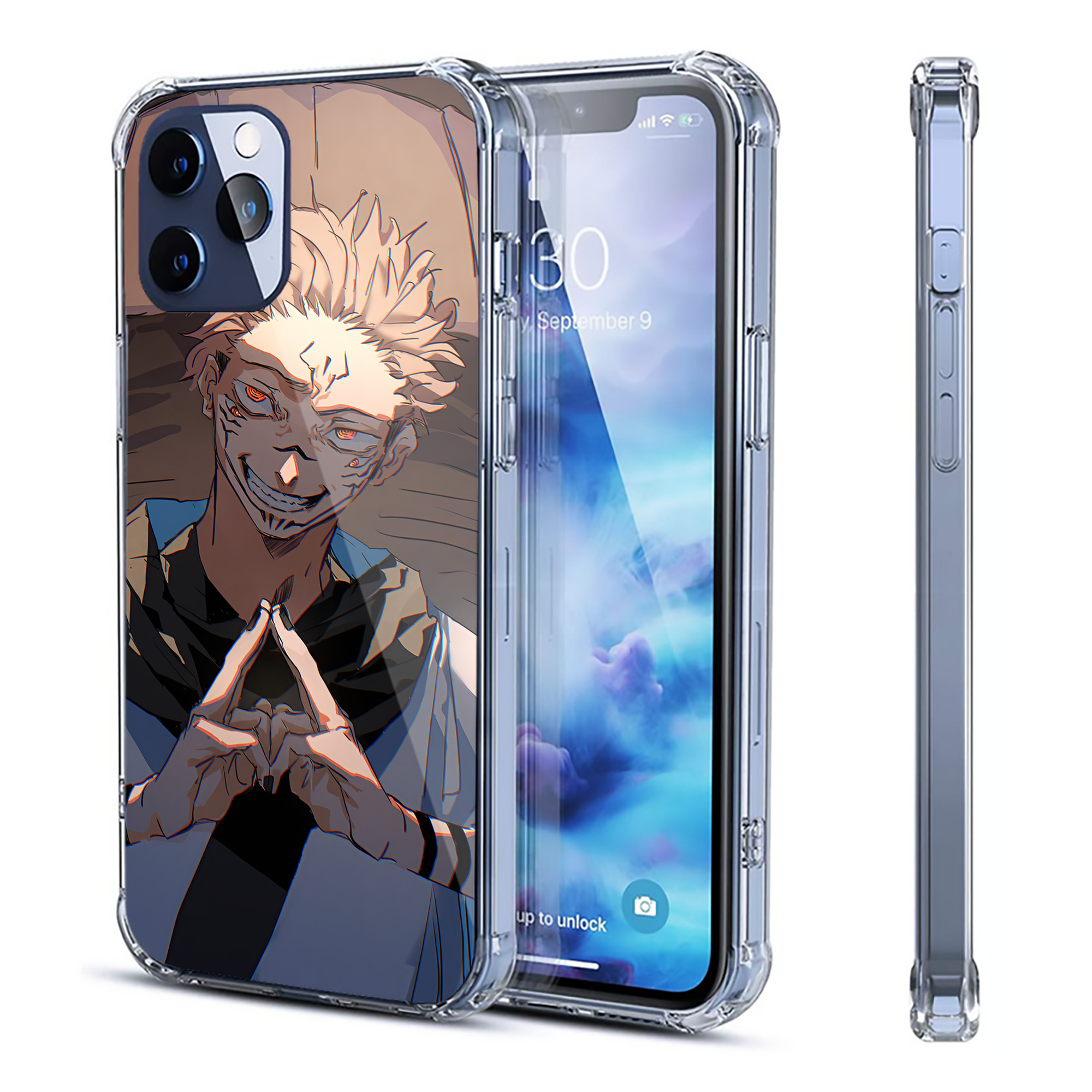 （画像用） SPY×FAMILY间谍家家酒 【iPhone 12シリーズ対応】透明スマホケース（クリアソフトケース）